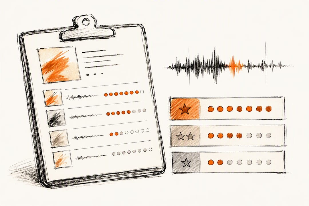 Score Playlist Fit Like a Curator, Prioritize 7+ Matches