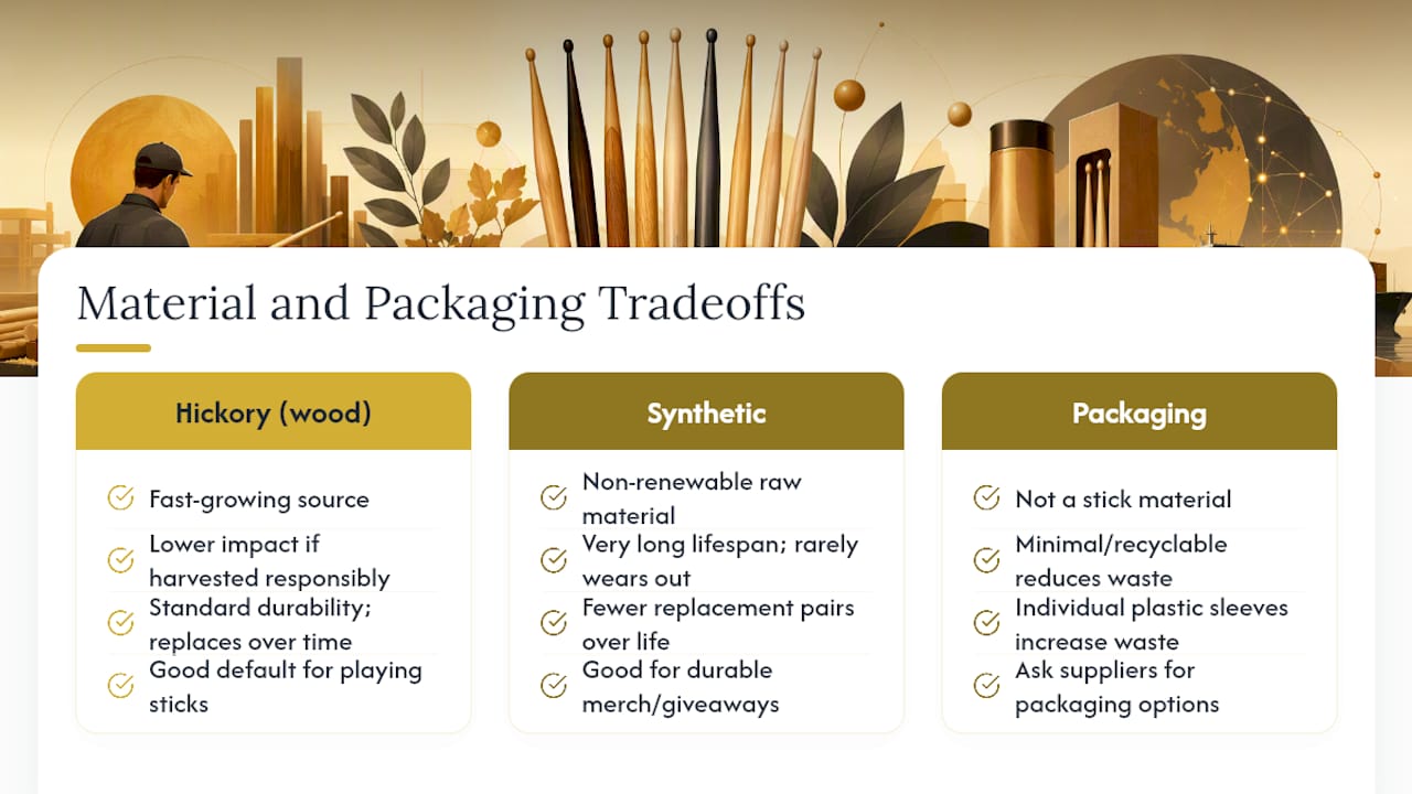 Sustainability in Material Selection — overview diagram