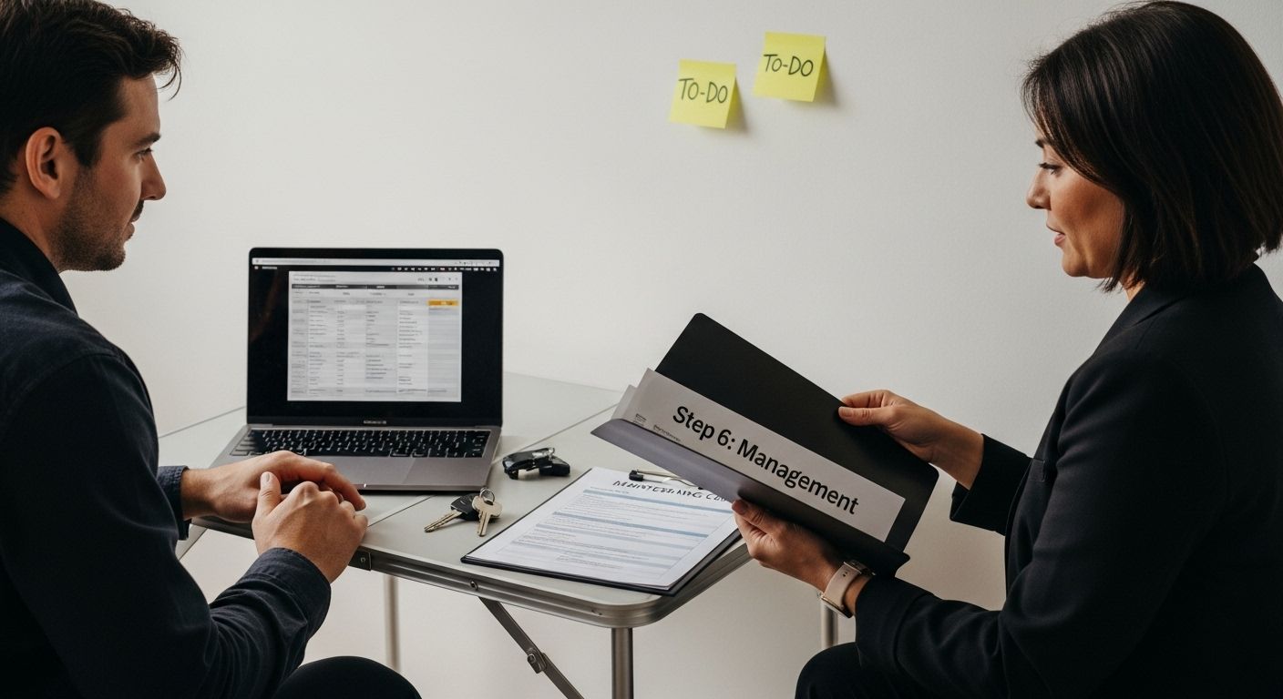 property management plan handover