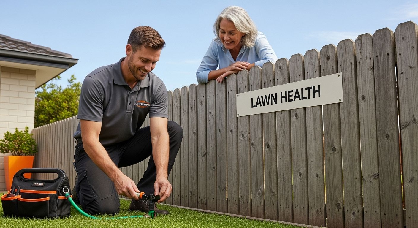 sprinkler professional lawn health