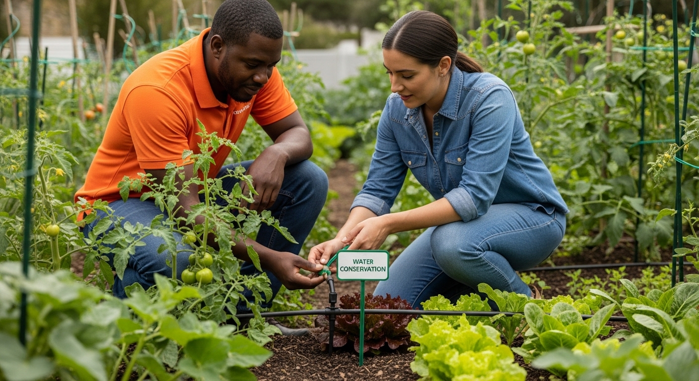 drip irrigation garden