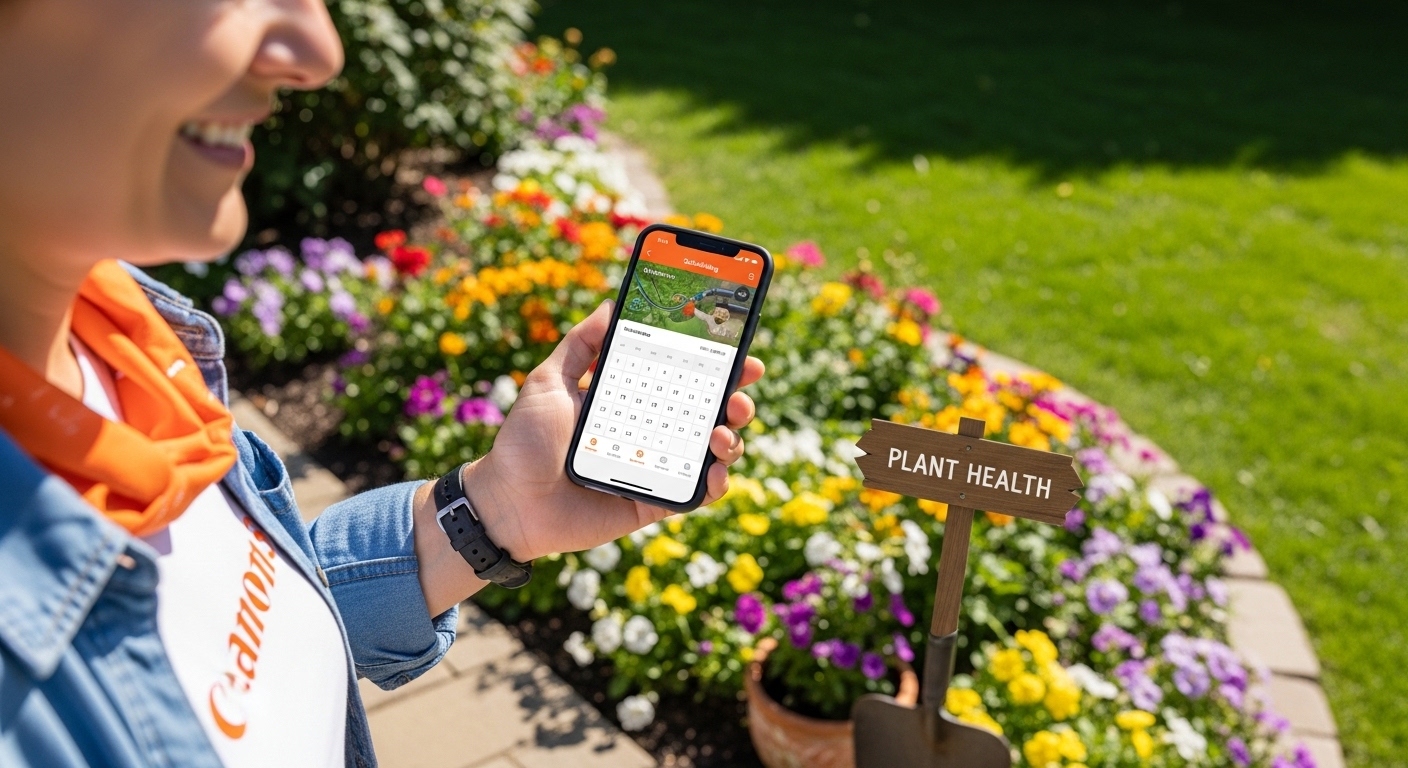 digital irrigation planning garden