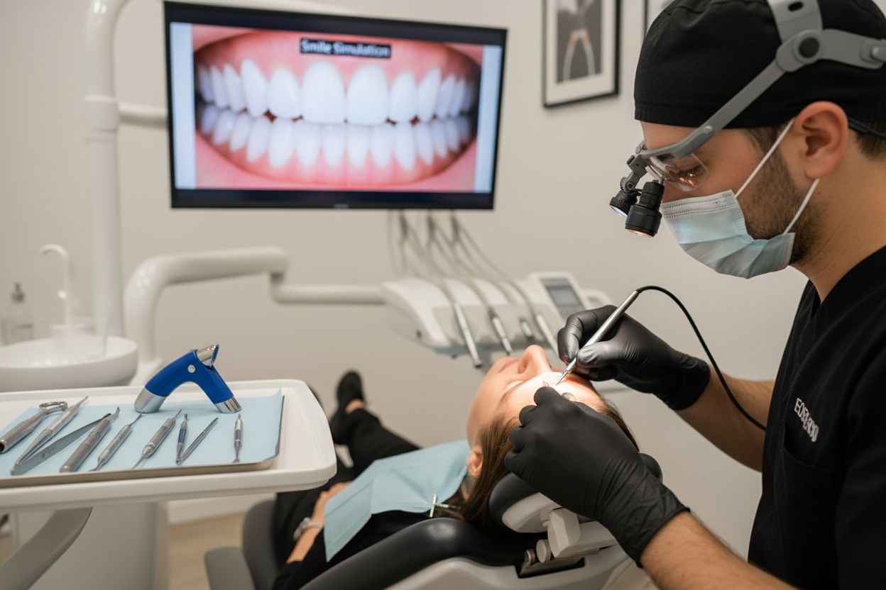 dental veneer precision application