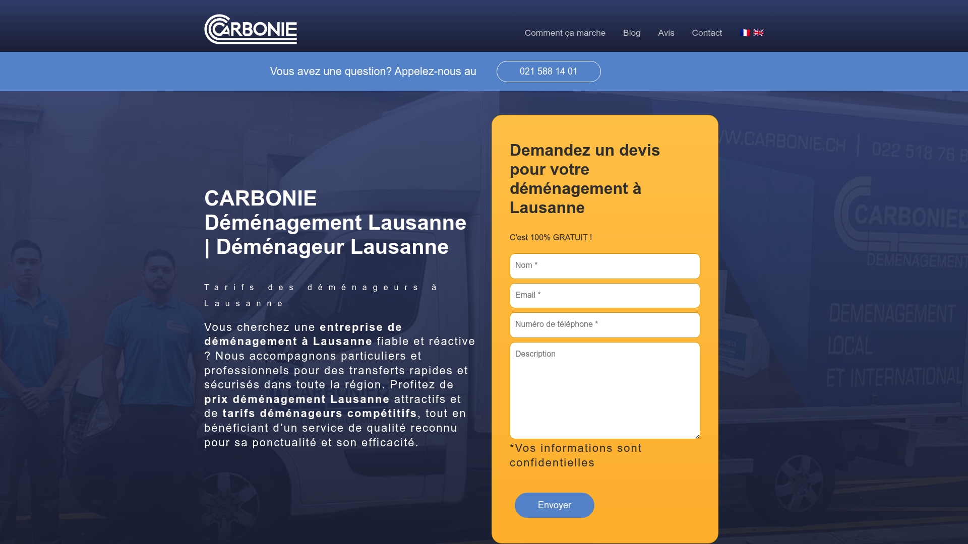 Demenagement lausanne