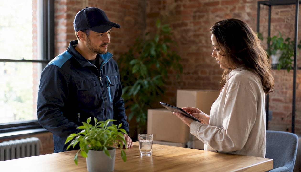 Première prise de contact avec un professionnel du déménagement
