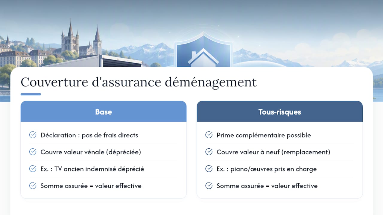 Quels sont les différents types d’assurances pour un déménagement et comment les comparer ?