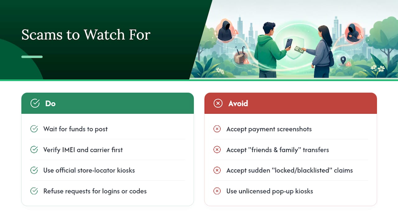 What Scams Should You Watch for Beyond Basic Safety Rules? — overview diagram