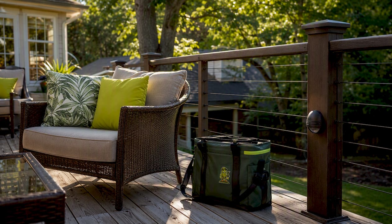 Illustration for Deck Railing Ideas: Styles, Safety, and DIY Tips