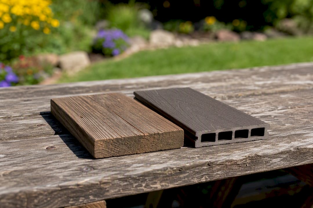 Illustration for Deck Lifespan Comparison: Wood vs. Composite