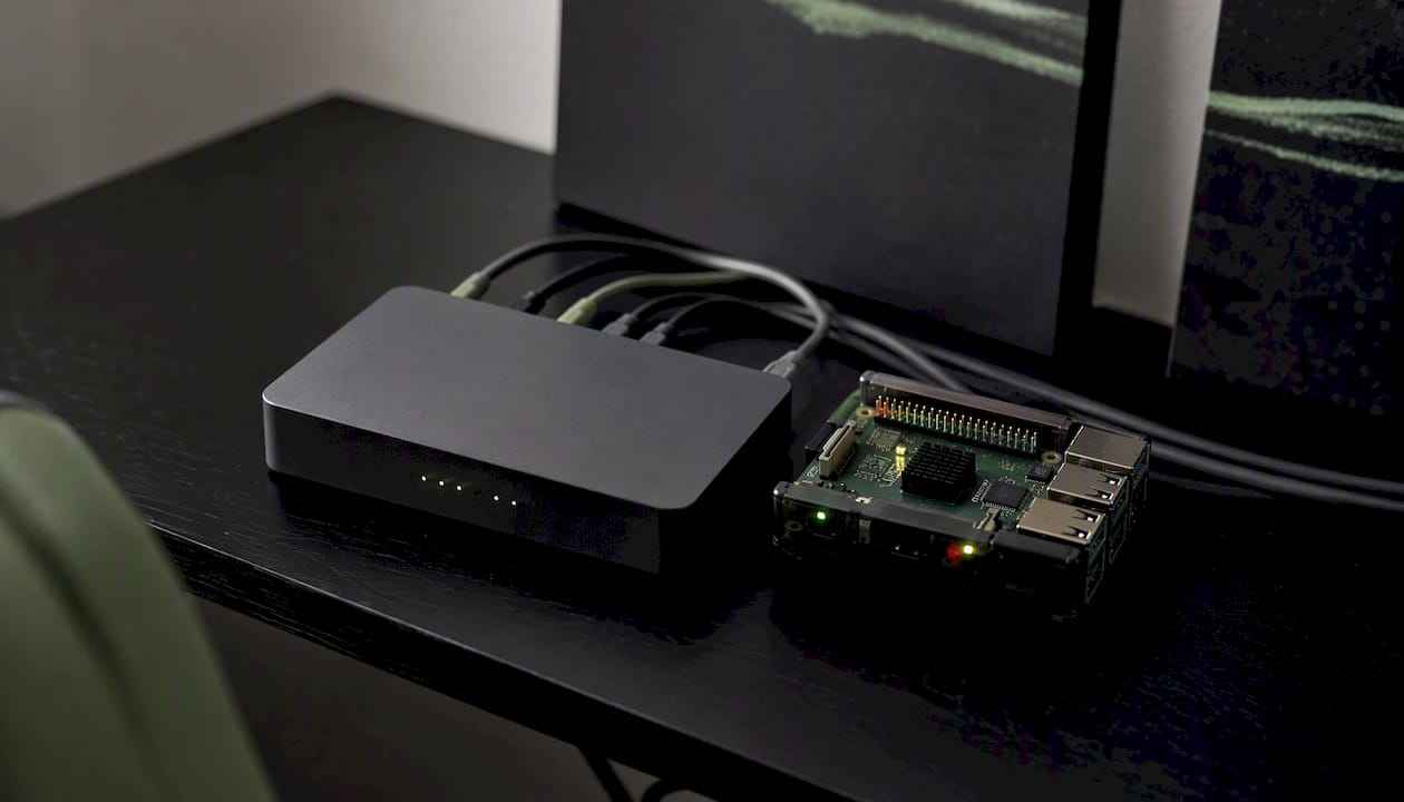 Home router and Raspberry Pi device for DNS filtering