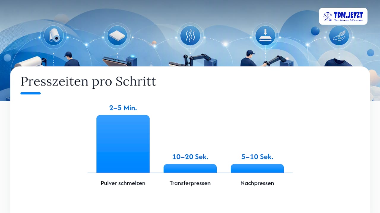 Übersicht der wichtigsten Parameter und Prozessschritte beim DTF-Druck
