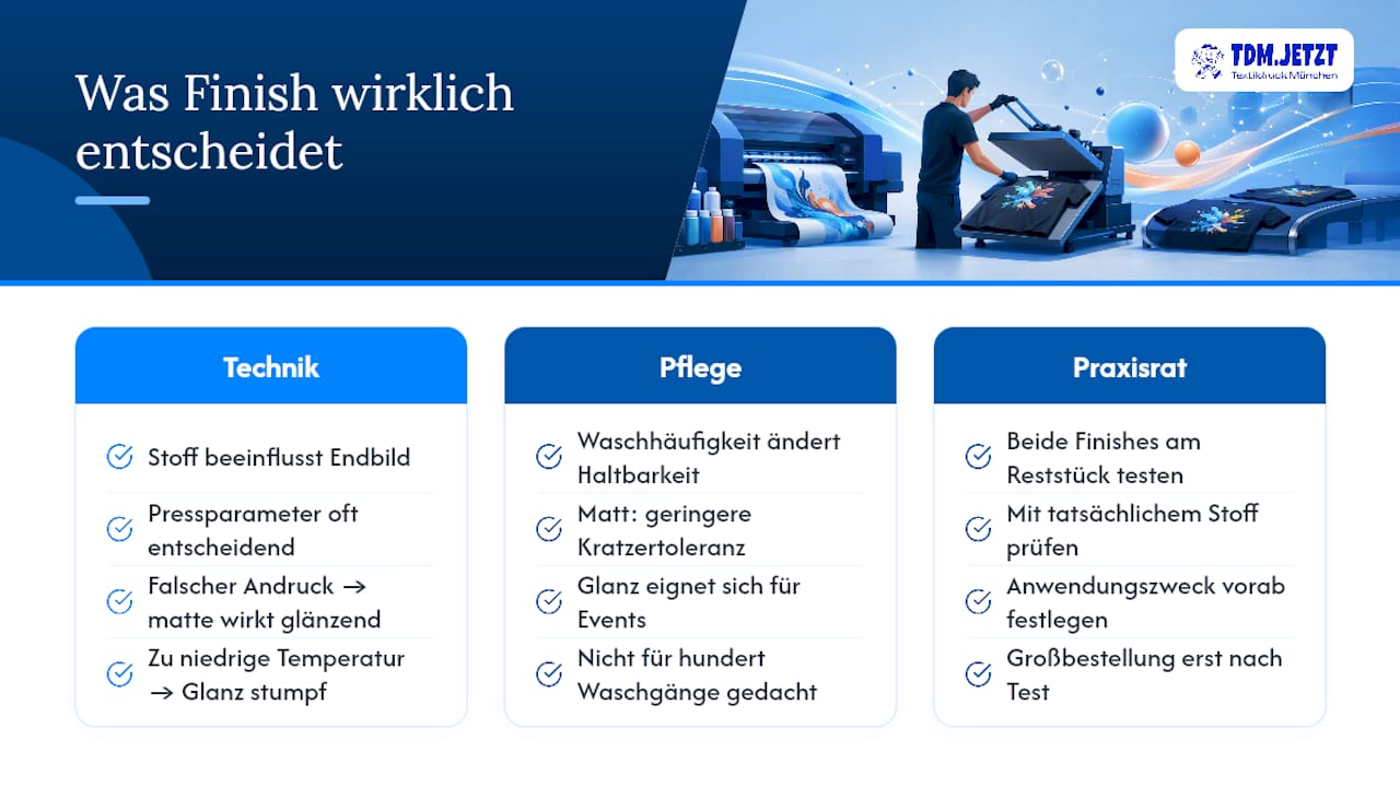Meine Einschätzung: Warum die Finish-Frage oft zu früh gestellt wird — overview diagram