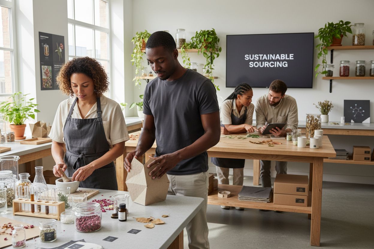 sustainable beauty production
