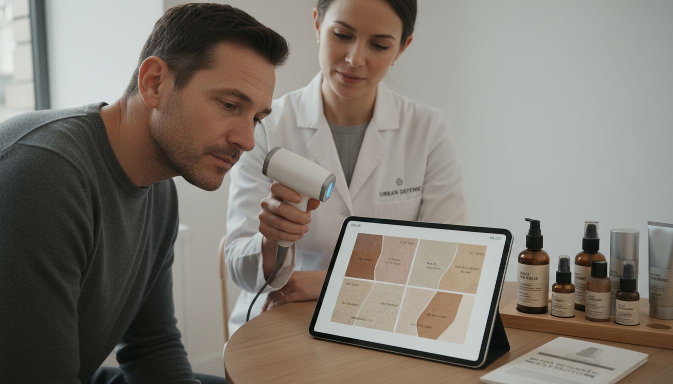 men's skin consultation