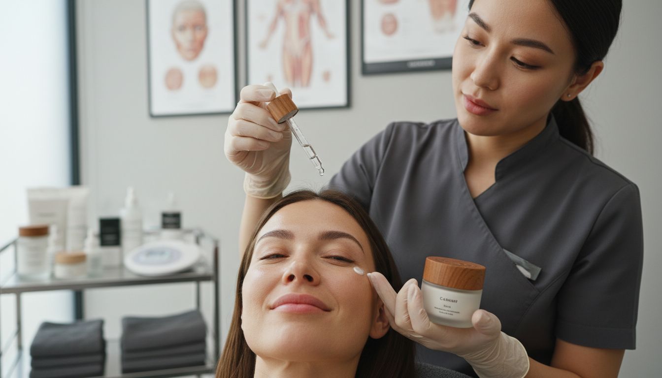 dermatologist serum application