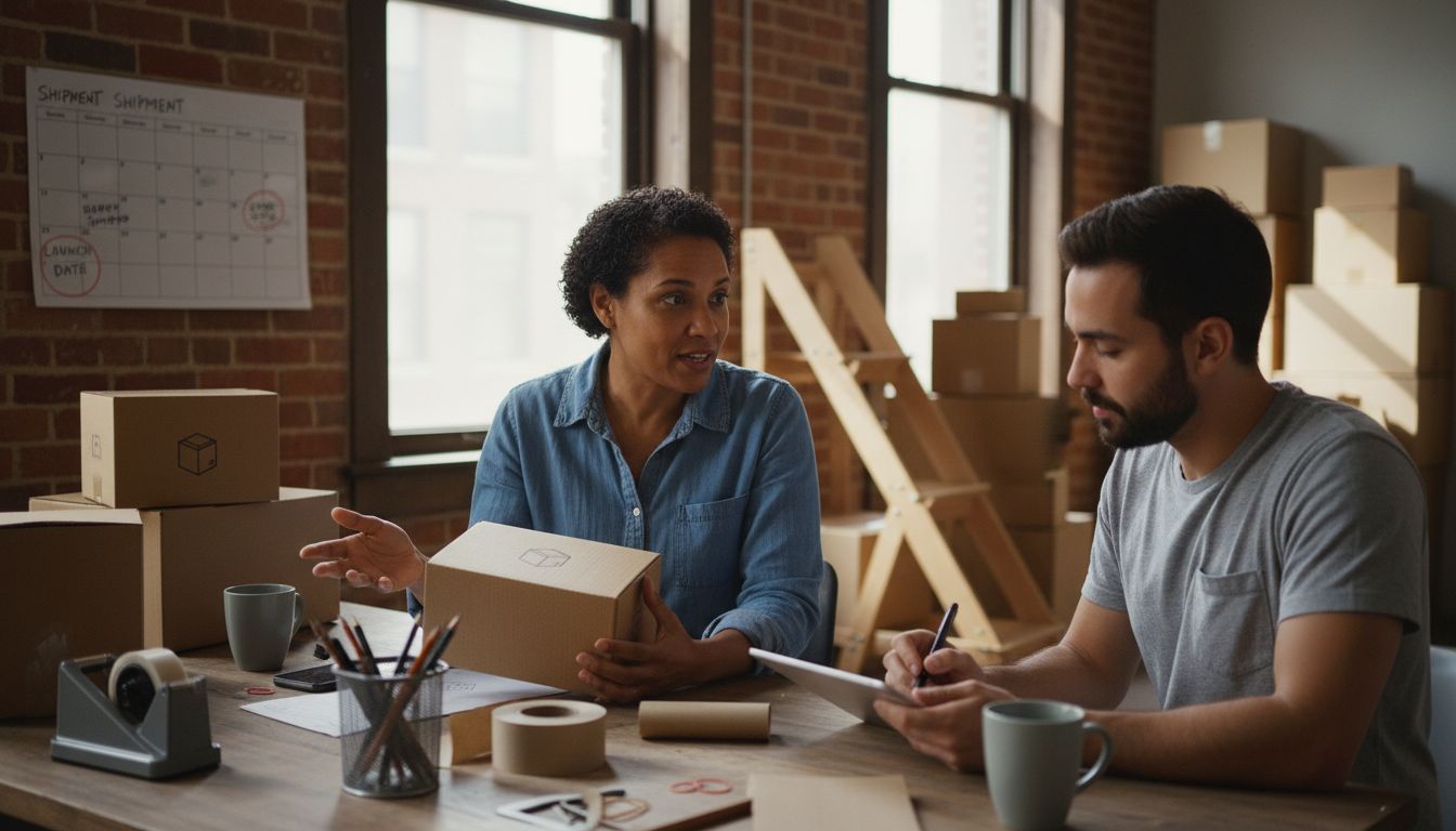 Blue Beauty brand founders review packaging