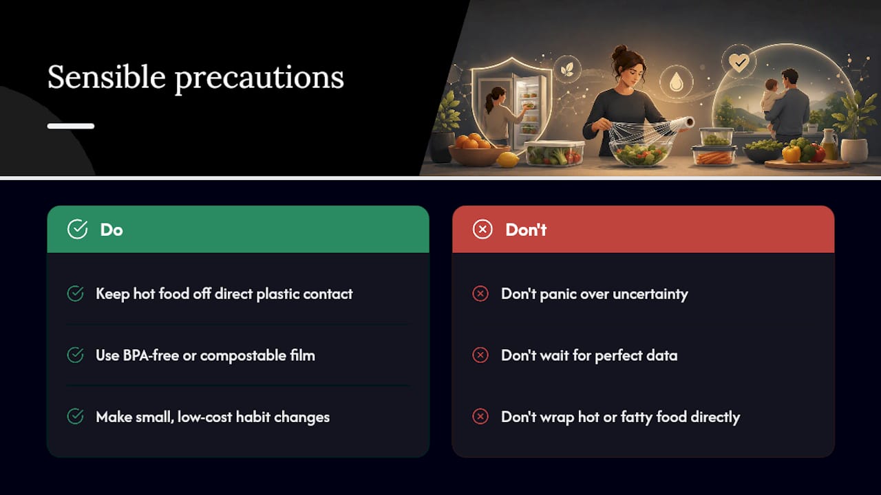 Small exposures, sensible precautions — overview diagram