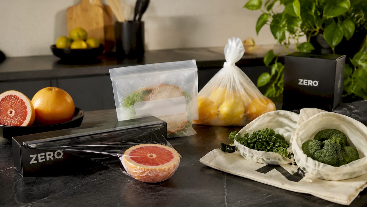 Plastic Free Resealable Food Storage Bags