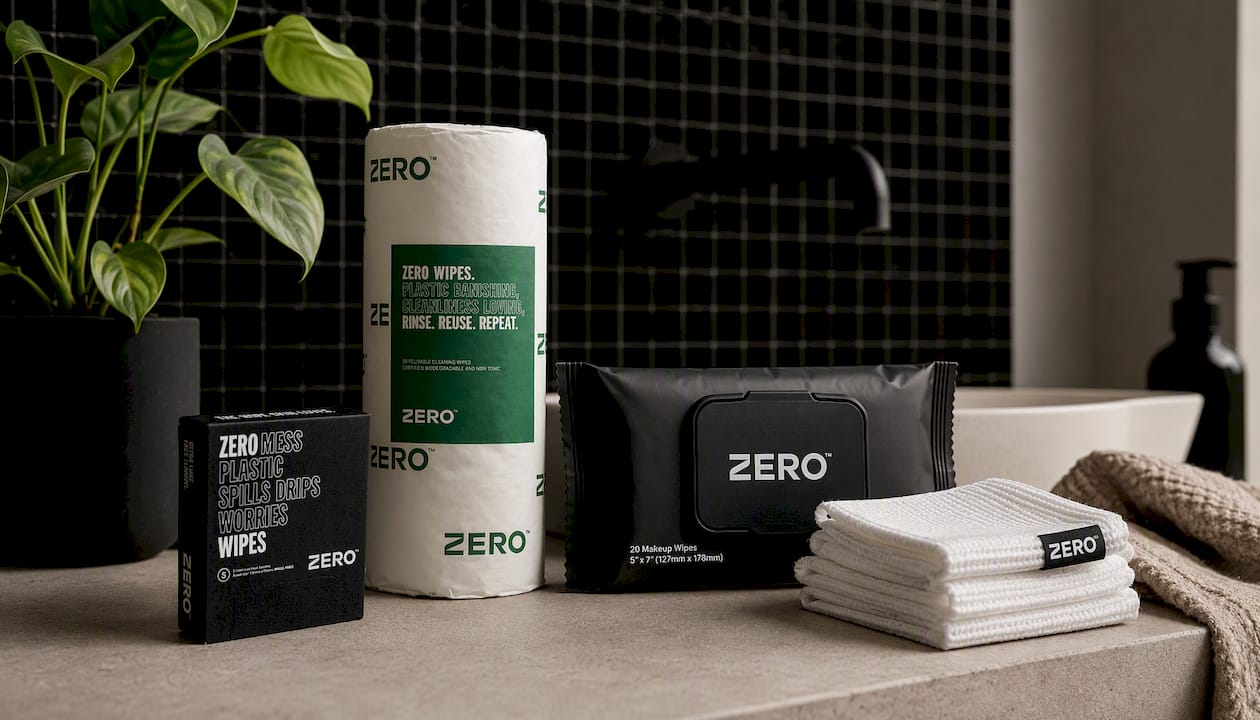 Plastic Free Cleaning Wipes