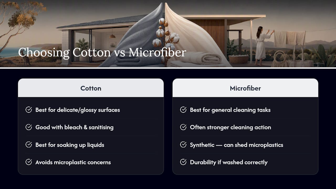 Balancing performance against plastic in your cleaning cupboard — overview diagram