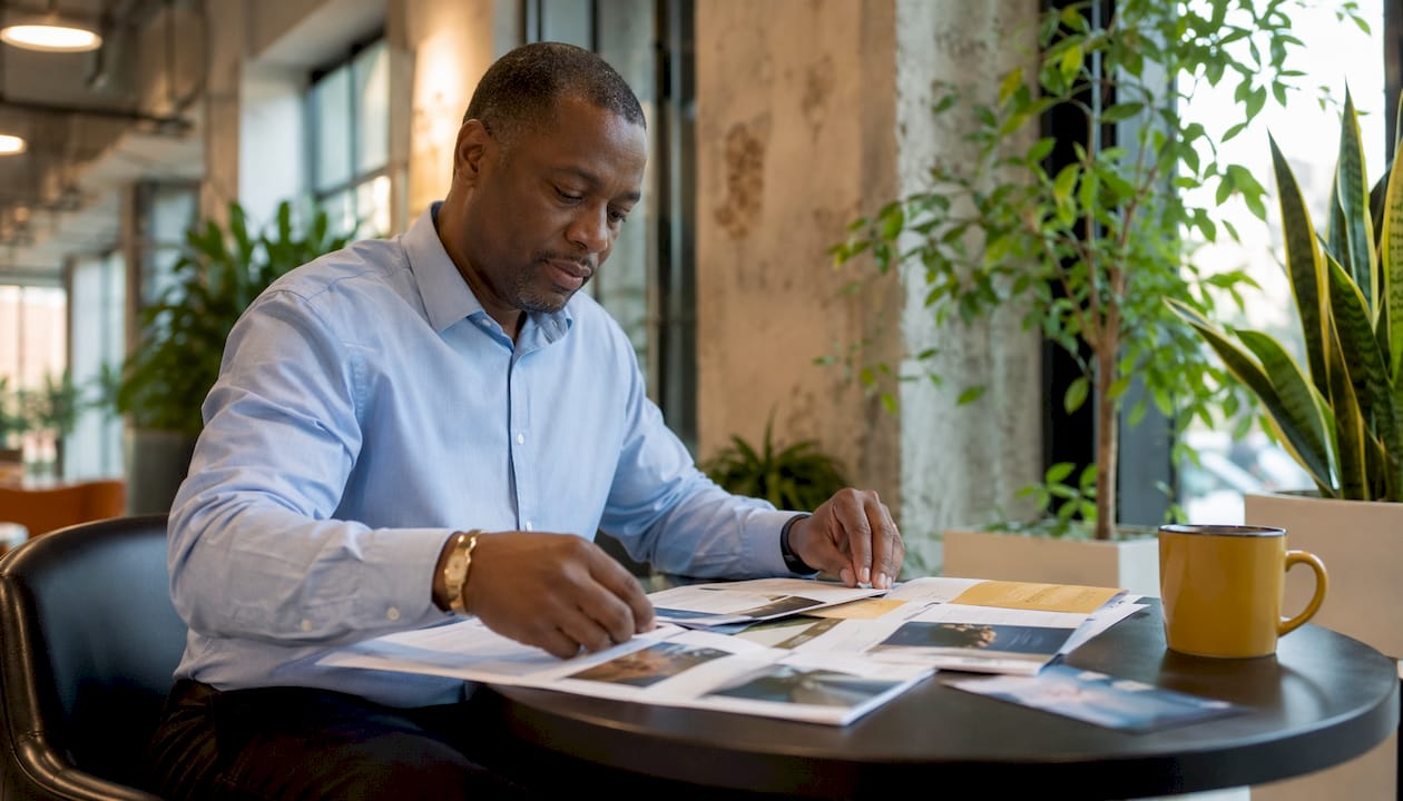 Intermediary lender organizing SBA loan files