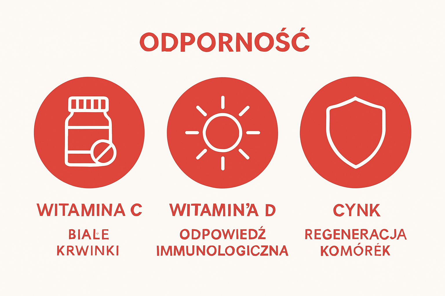 Porównanie najważniejszych składników wzmacniających odporność dzieci