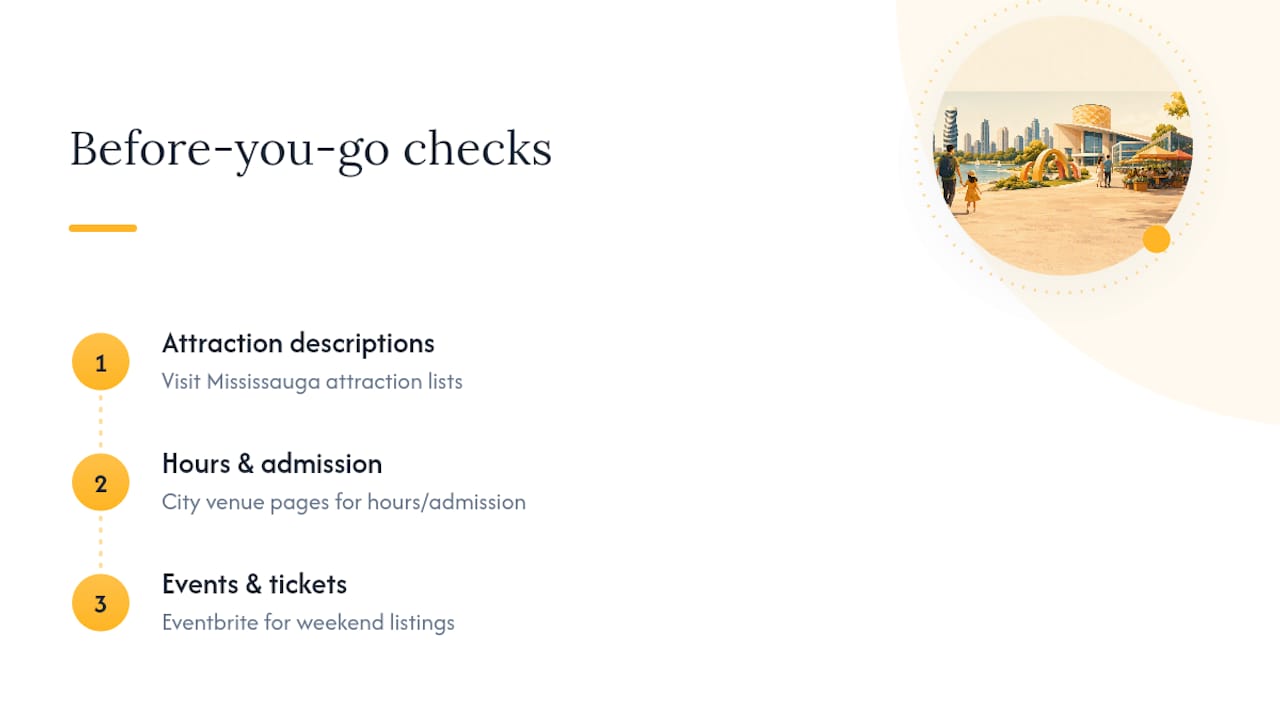 Three checks for planning a local outing