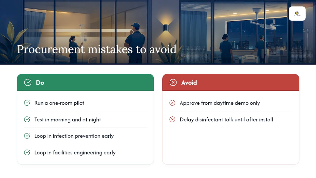 What Facility Managers Get Wrong About Privacy Film — overview diagram