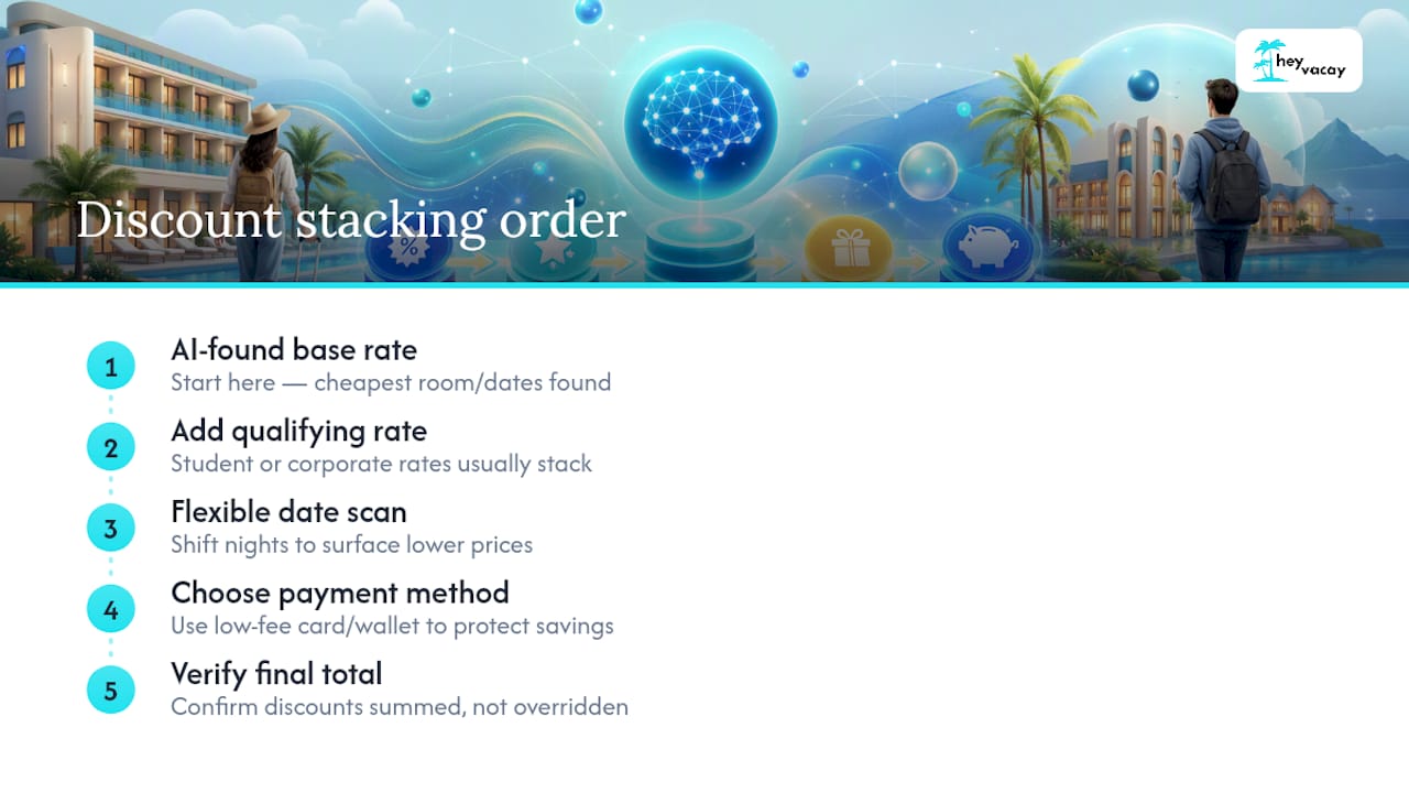 How Do You Stack Discounts for Maximum Savings? — overview diagram