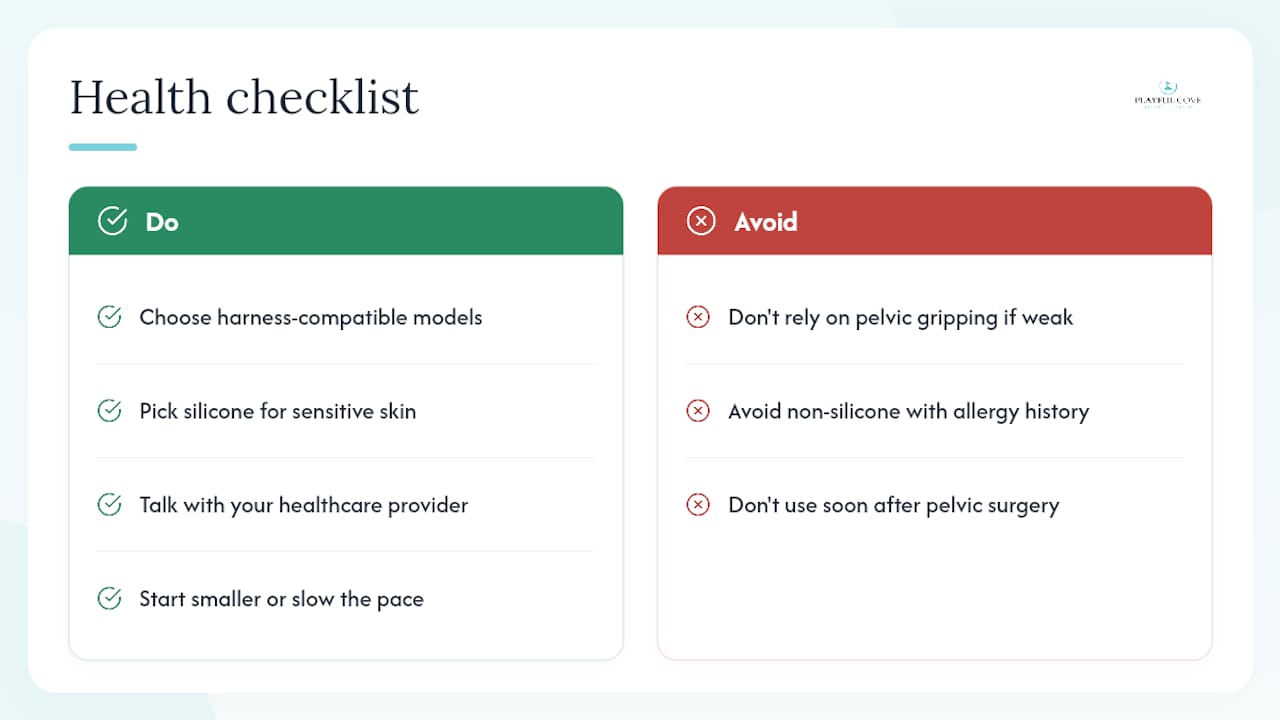 Health Considerations Before You Buy — overview diagram