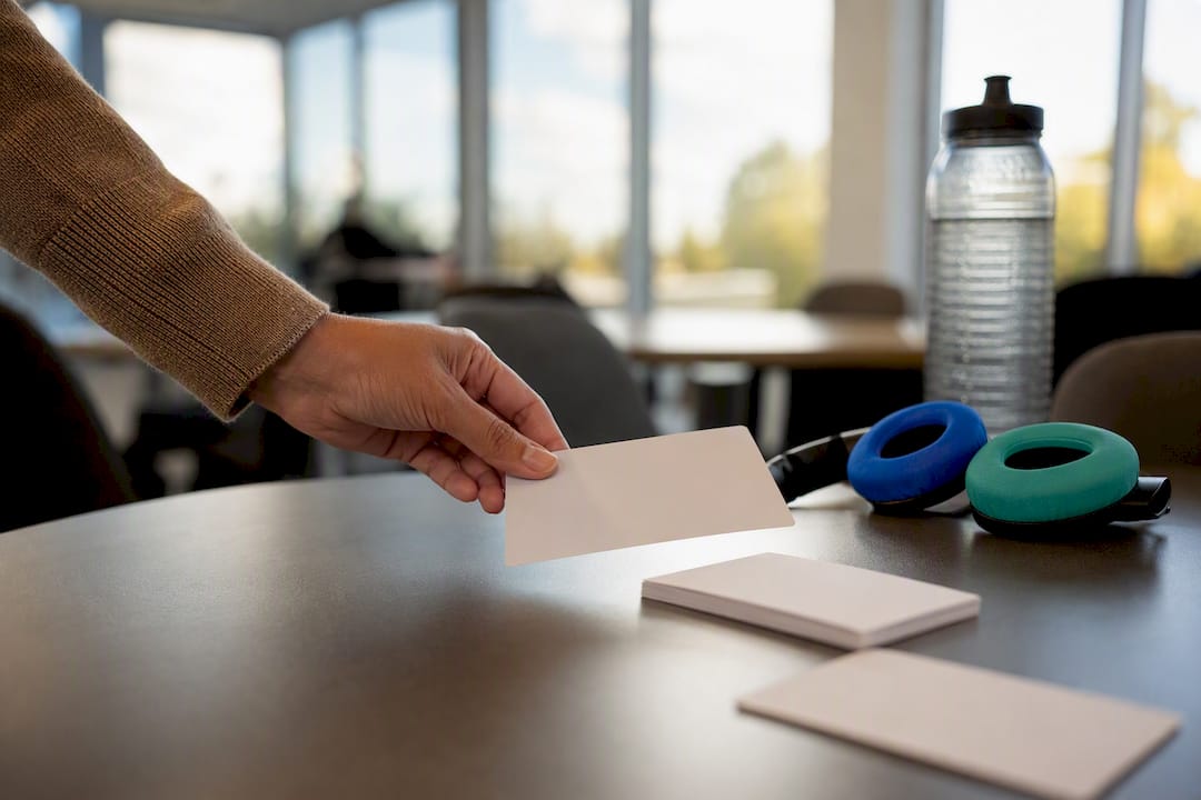 Hands setting calibration scoring card