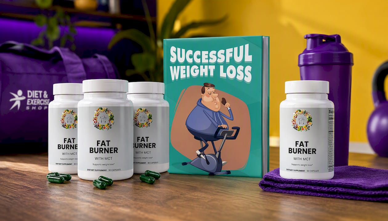 3-Pack Fat Burner with MCT Supplements