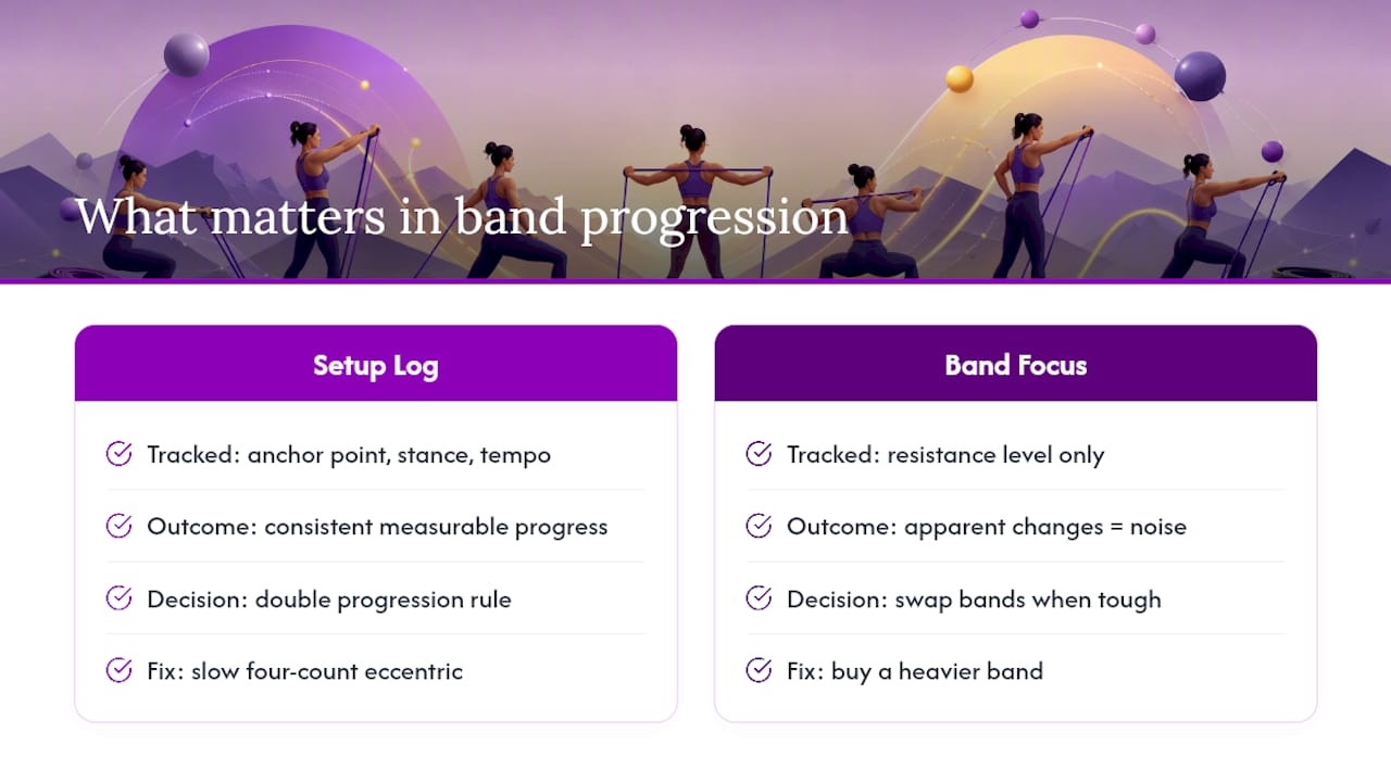 What Actually Matters in Band Progression — overview diagram