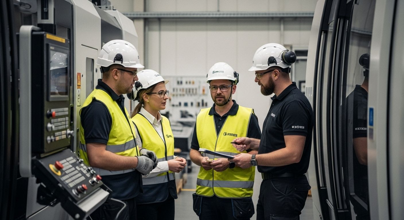 säkerhetskultur arbetsmiljö fabrik