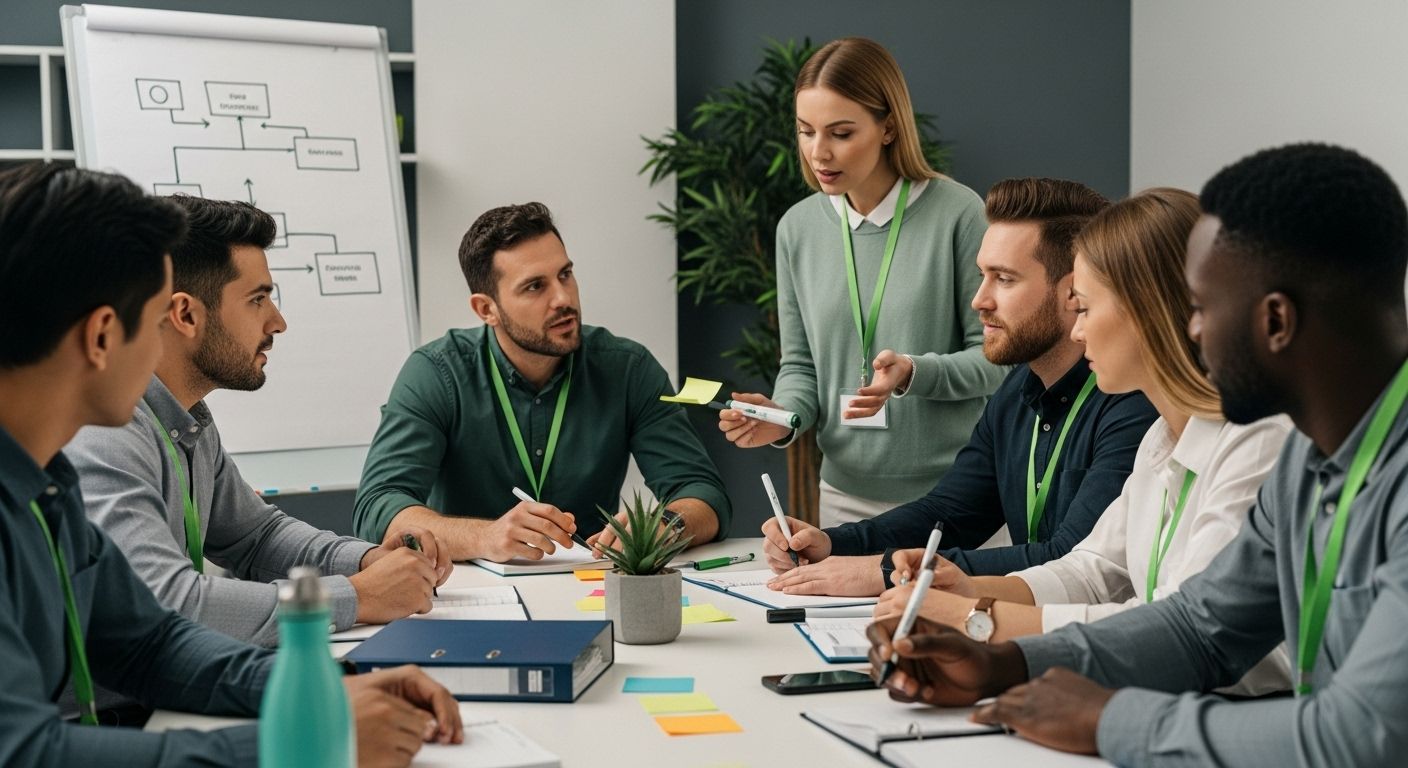 arbetsmiljöutbildning workshop scenario