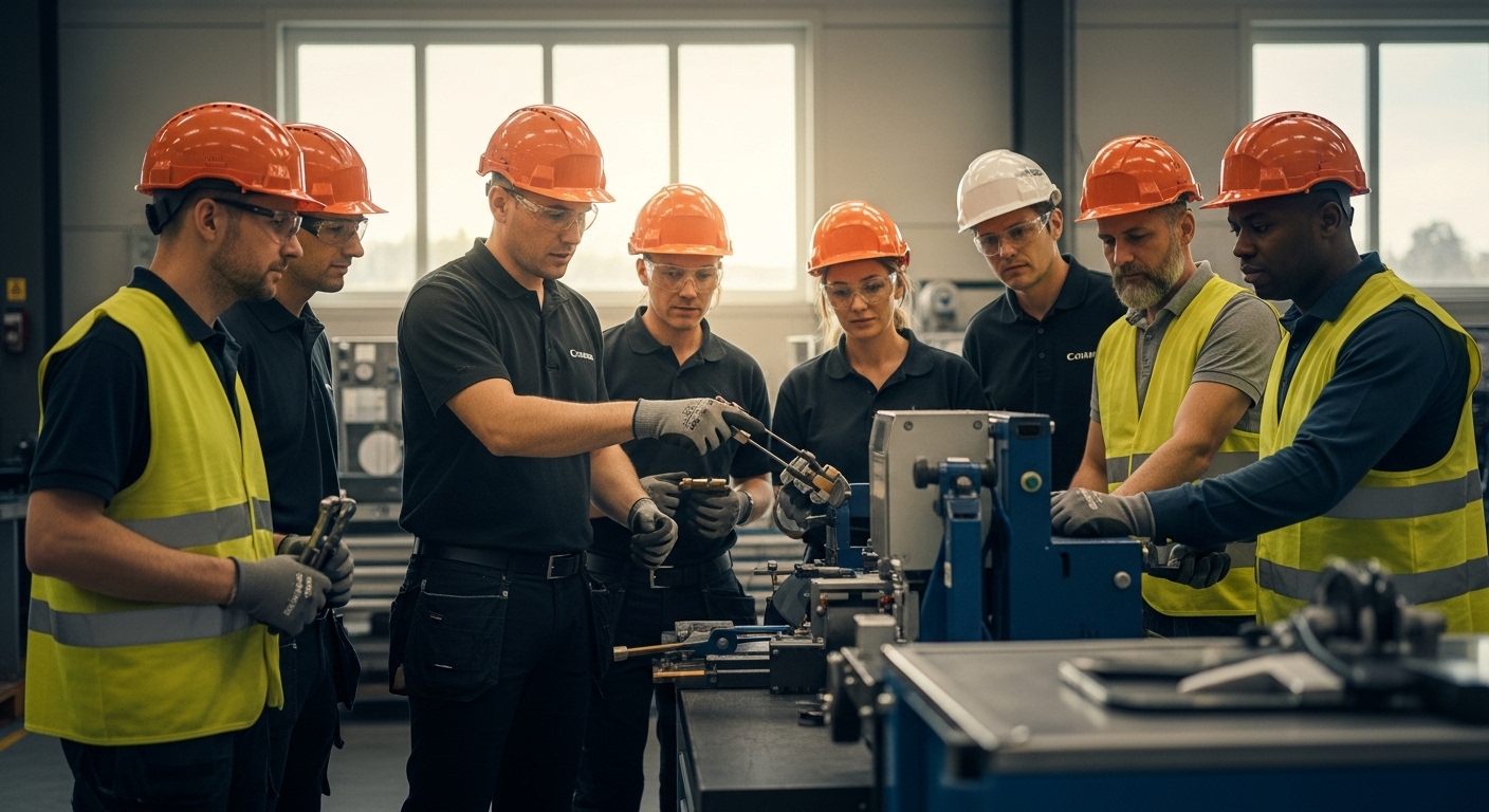 praktisk arbetsmiljöutbildning fabrik