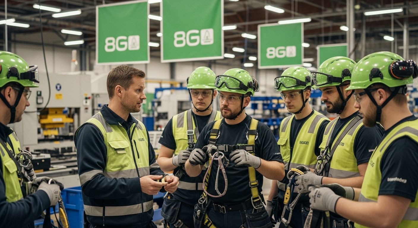 säker arbetsträning arbetsmiljö praktik