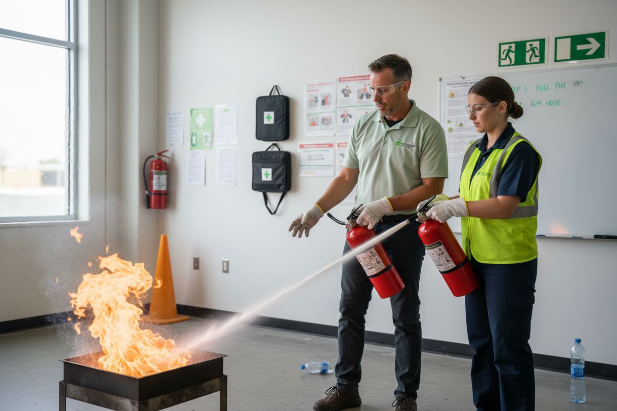 säkerhetsutbildning, scenarioövning