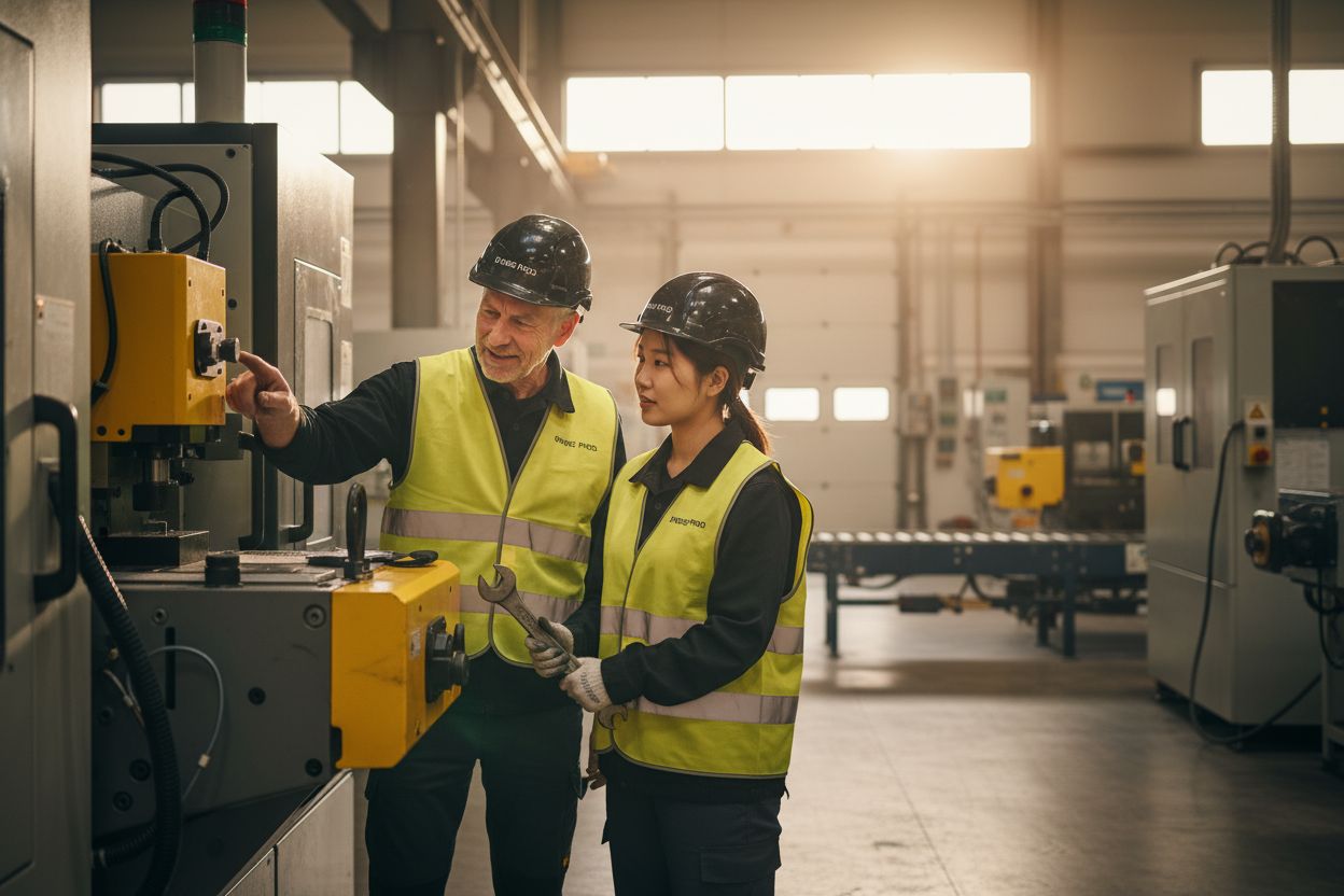 arbetsmiljöansvar industri handledning