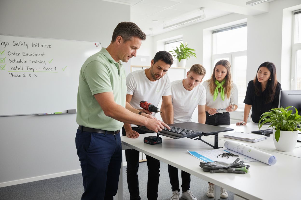 implementering arbetsmiljö, säkerhetsåtgärder