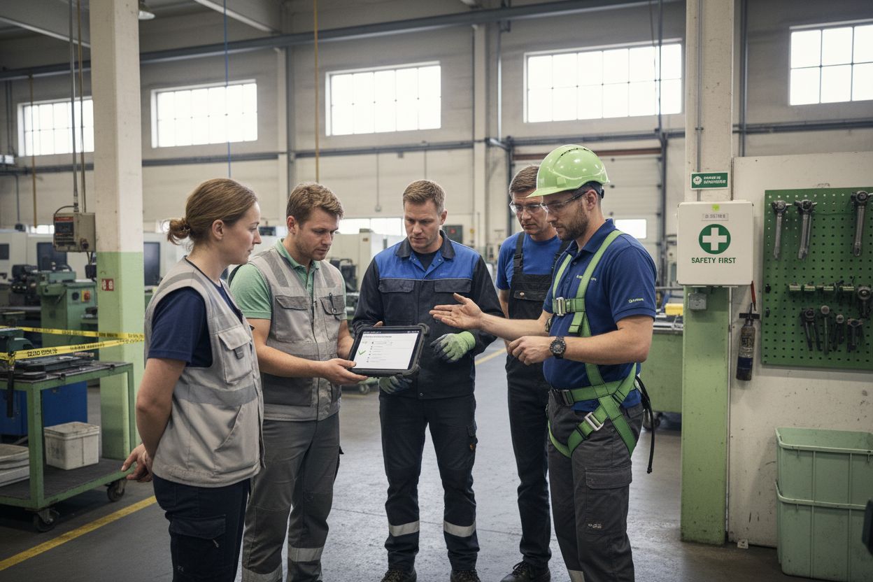 arbetsmiljöverktyg riskbedömning team