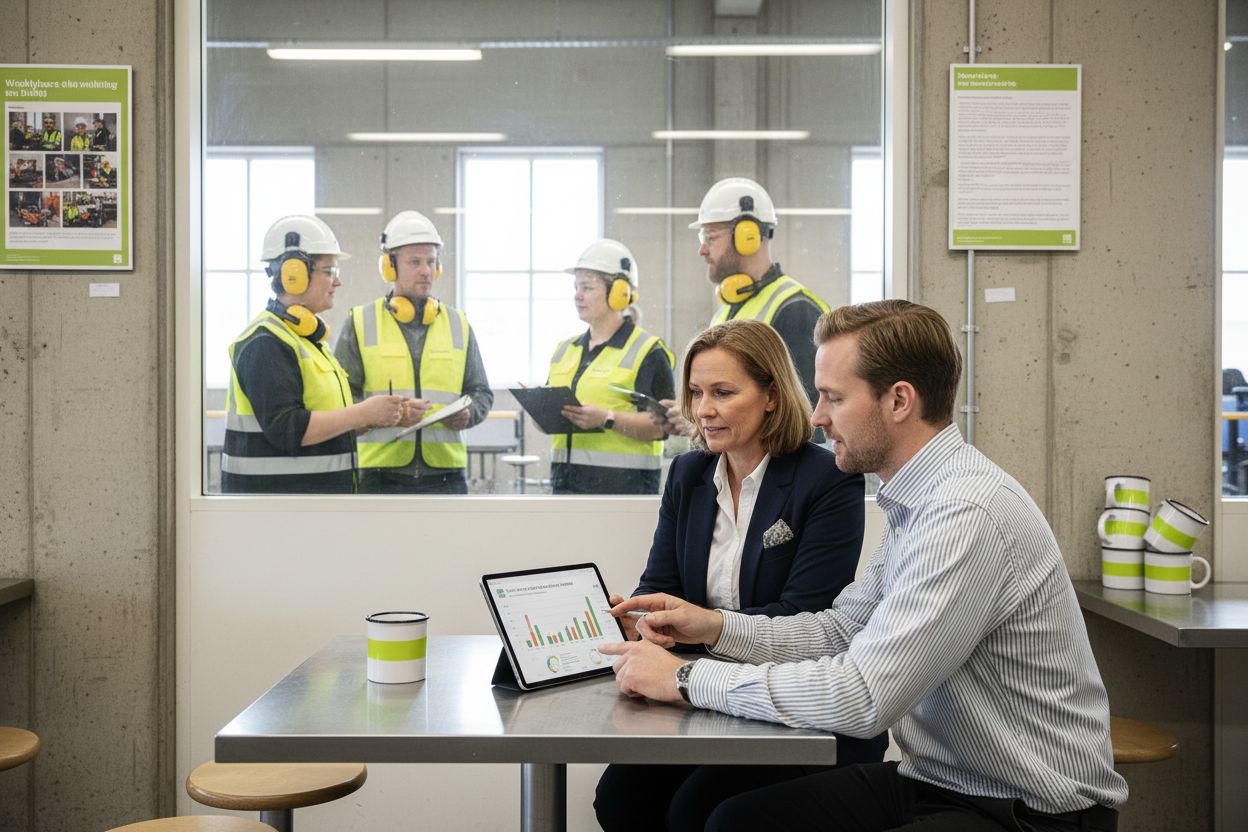 psykosocial arbetsmiljö industrimiljö