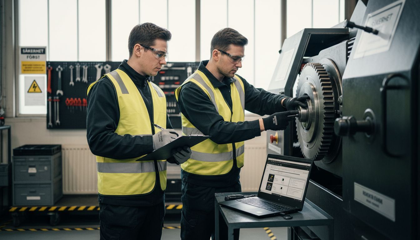 riskbedömning arbetsplats industrimiljö