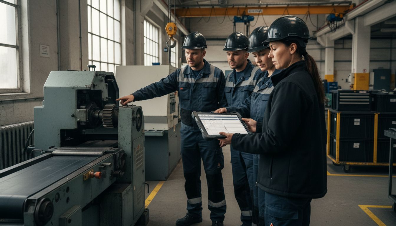 riskanalys fabrik team