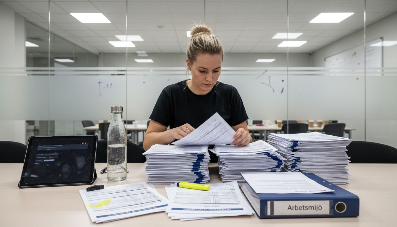 varför checklistor i arbetsmiljön