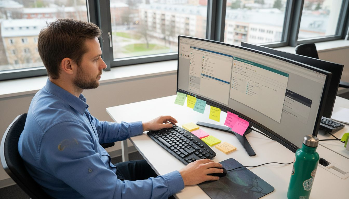 Som HR-specialist använder jag ett digitalt verktyg för att förbättra arbetsmiljön.