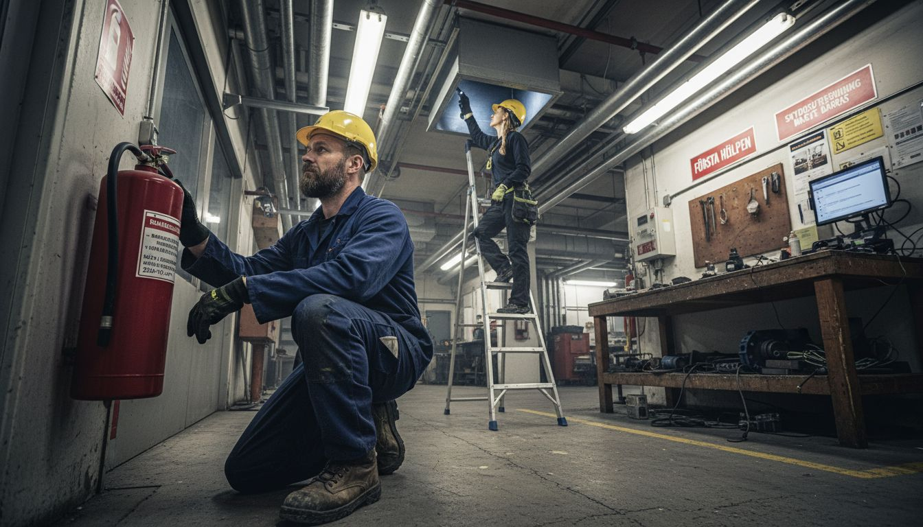 högre säkerhetskrav arbetsplats