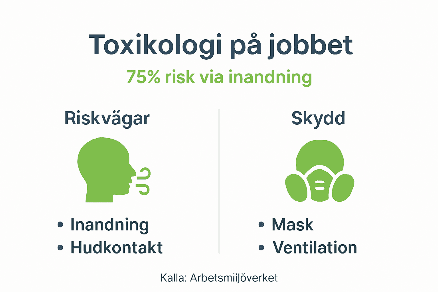 Faktaöversikt: Toxikologi och risker vid inandning
