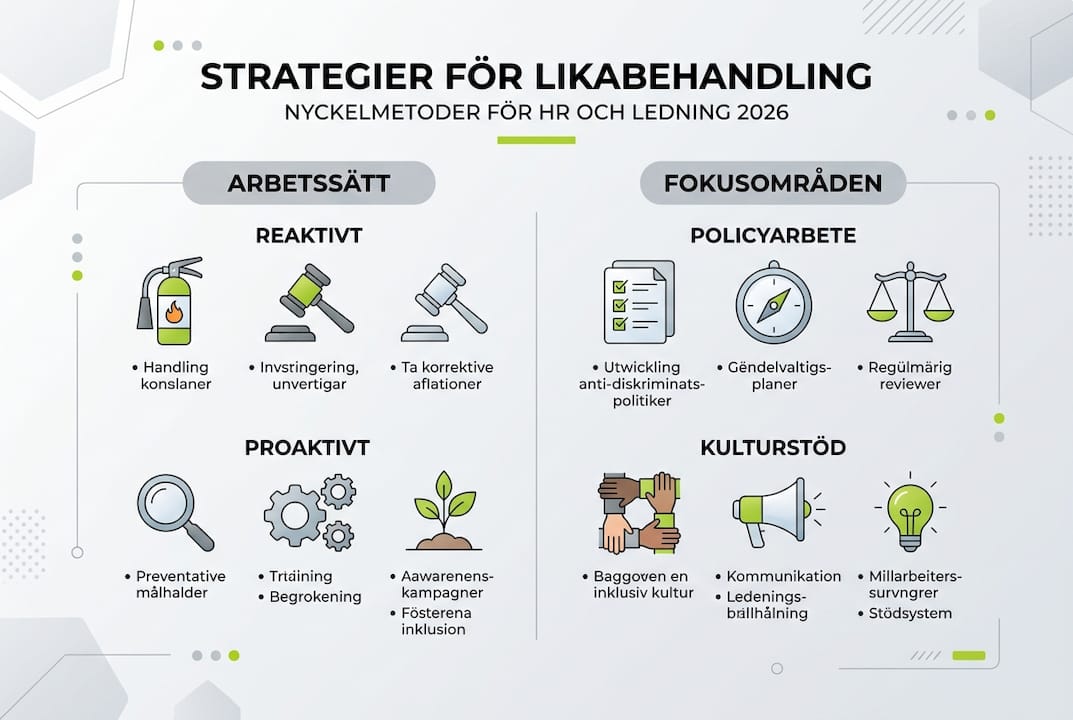 Översikt: Så främjar vi likabehandling – effektiva strategier i fokus