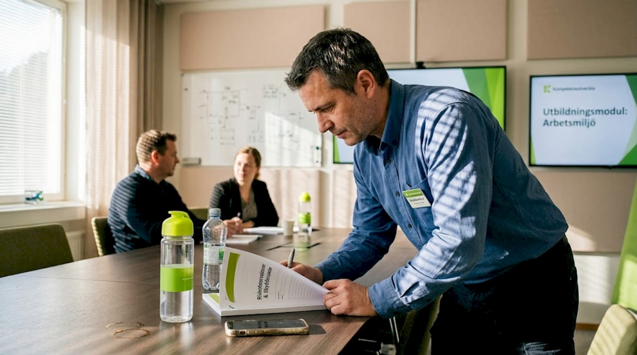 Skyddsombudet uppmärksammar risker i arbetsgruppen